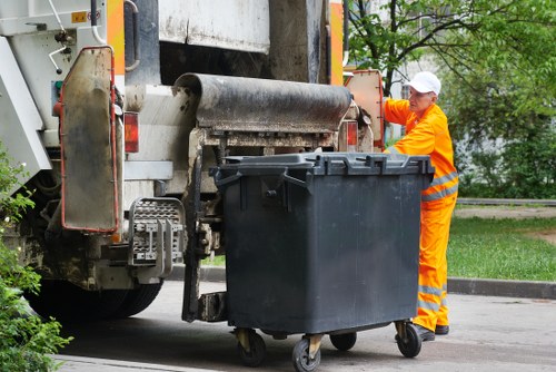 Recycling process for business waste